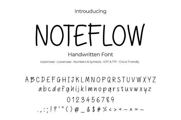 Noteflow Font Download for Desktop