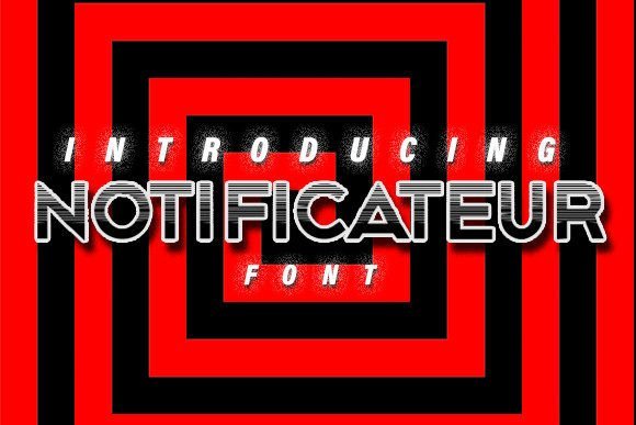 Notificateur Font - Featured Image
