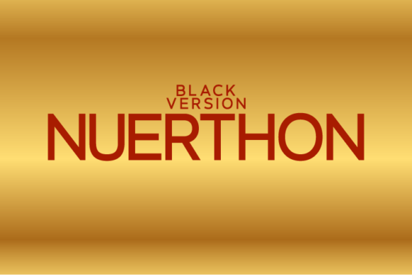 Nuerthon Black Font Download for Desktop