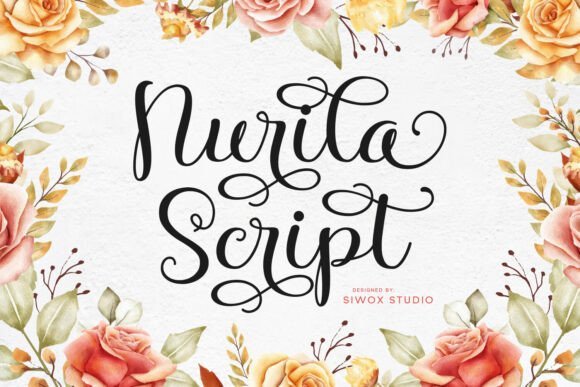Nurila Script Font - Featured Image