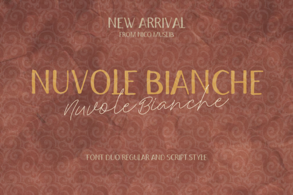 Nuvole Bianche Font - Featured Image