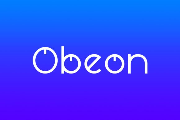 Obeon Font - Featured Image