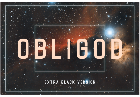 Obligod Extra Black Font Download for Desktop