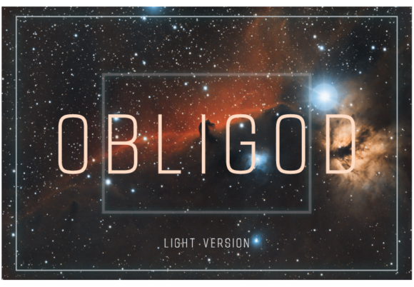 Obligod Light Font Download for Desktop