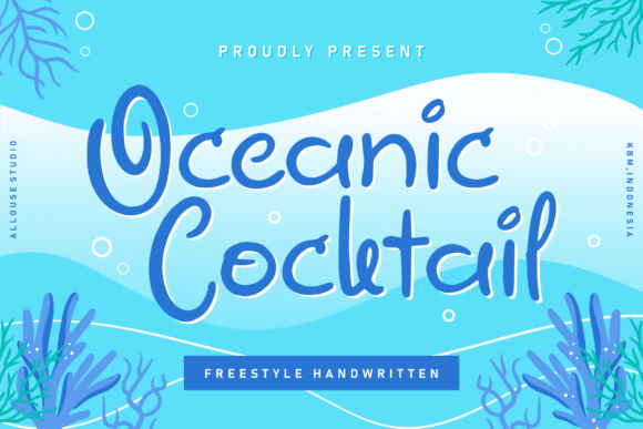 Oceanic Cocktail Font Download for Desktop