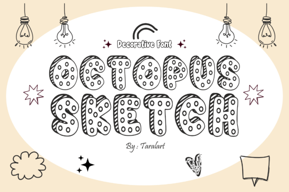 Octopus Sketch Font Download for Desktop
