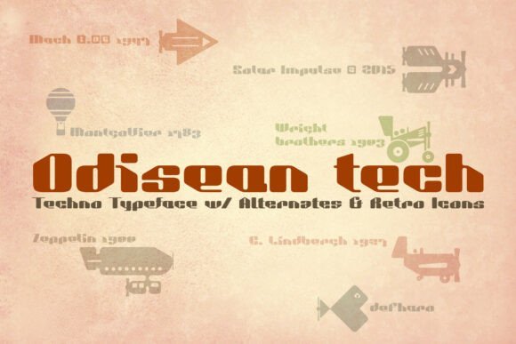 Odisean Tech Font Download for Desktop