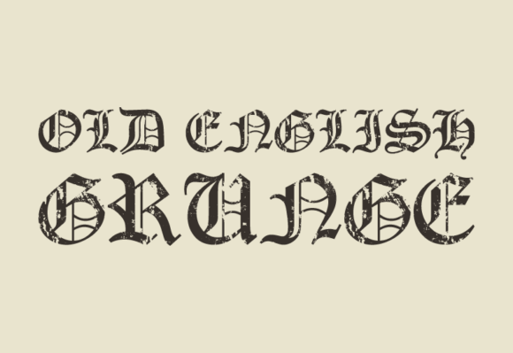 Old English Grunge Font Download for Desktop