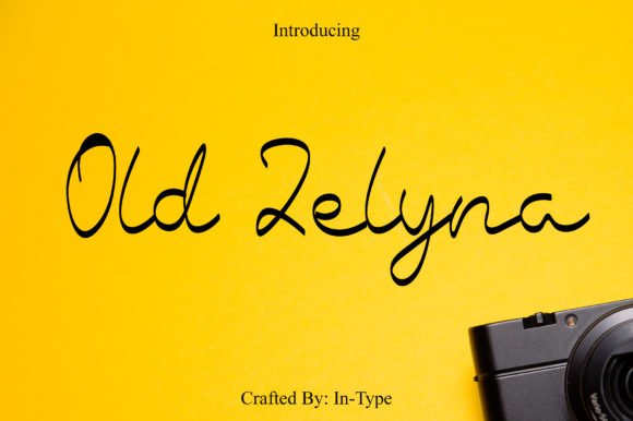 Old Zelyna Font - Featured Image