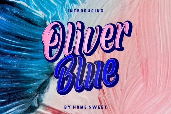 Oliver Blue Font Download for Desktop
