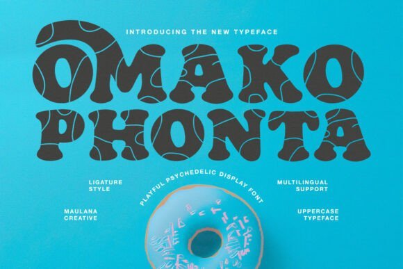 Omako Phonta Font - Featured Image