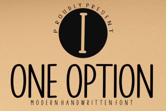 One Option Font - Featured Image