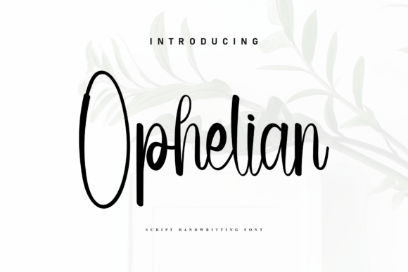 Ophelian Font - Featured Image