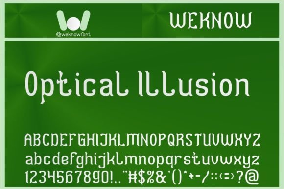 Optical Illusion Font Download for Desktop