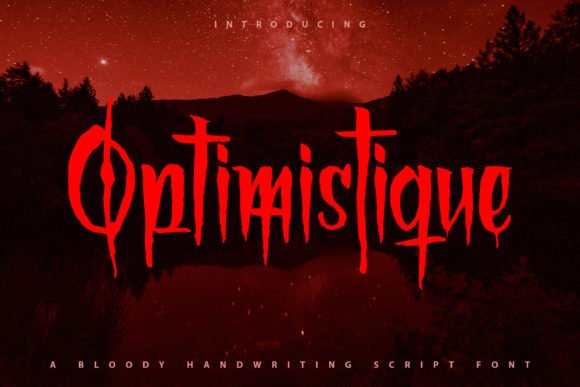 Optimistique Font - Featured Image