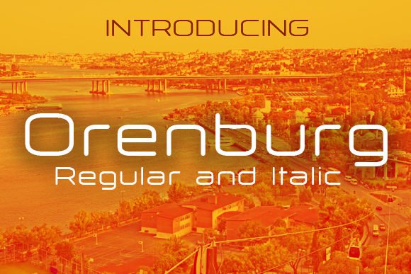 Orenburg Font - Featured Image