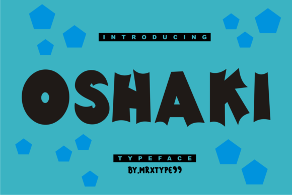 Oshaki Font - Featured Image