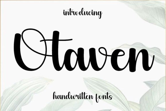 Otaven Font Download for Desktop