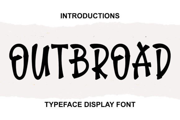 Outbroad Font - Featured Image
