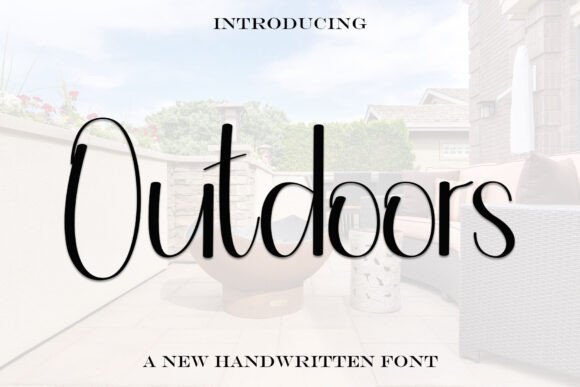 Outdoors Font Download for Desktop