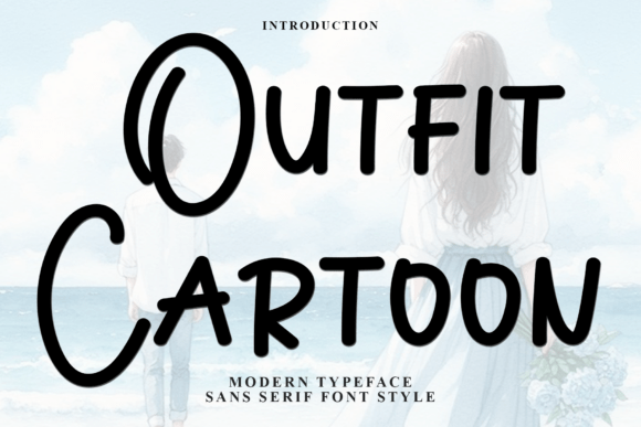 Outfit Cartoon Font - Featured Image
