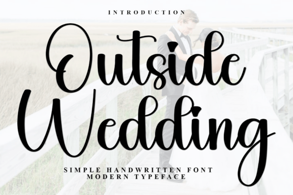 Outside Wedding Font Download for Desktop
