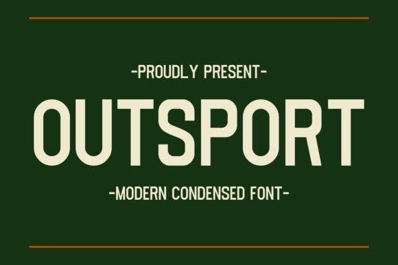 Outsport Font Download for Desktop