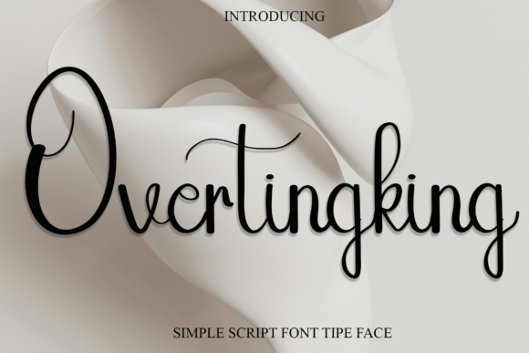 Overtinking Font - Featured Image