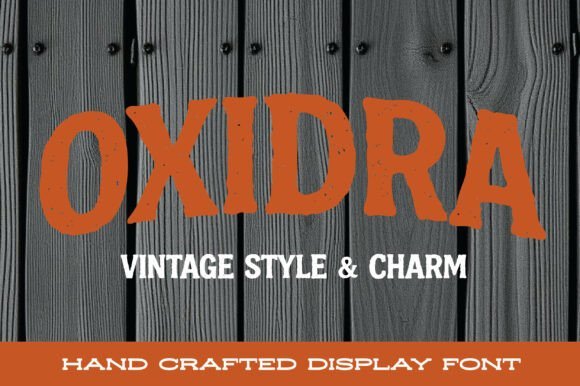 Oxidra Font Download for Desktop