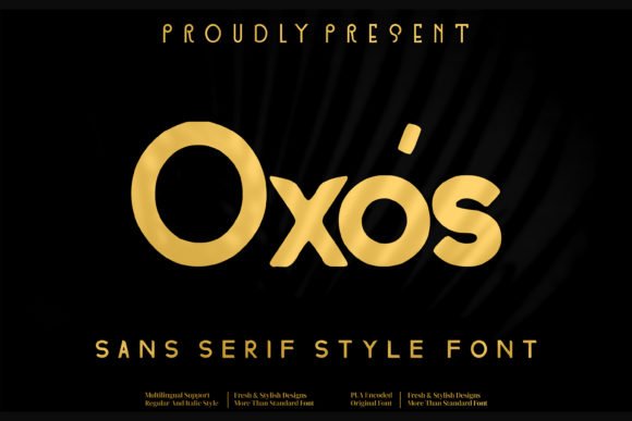 Oxos Font - Featured Image