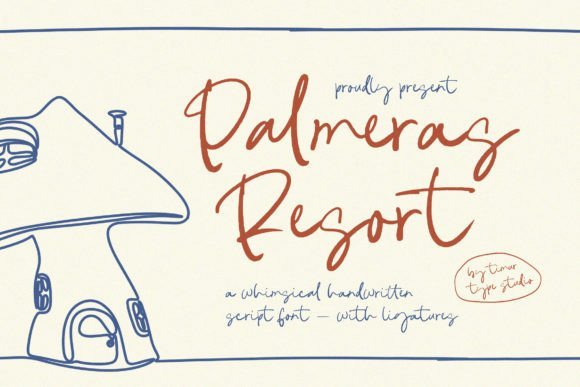 Palmeras Resort Font - Featured Image
