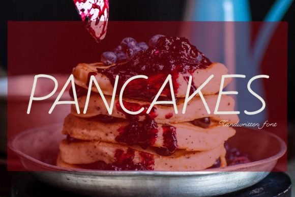 Pancakes Font - Featured Image