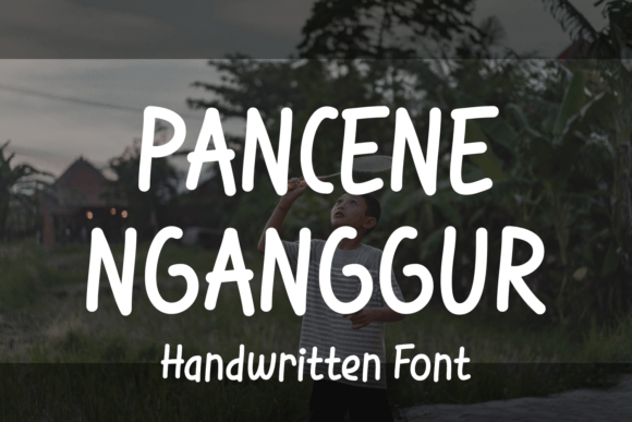 Pancene Nganggur Font - Featured Image