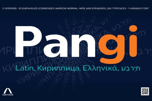 Pangi Regular Font - Featured Image