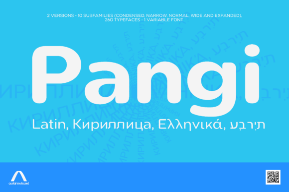 Pangiroundedcond Regular Font - Featured Image