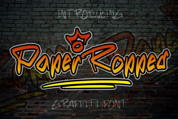 Paper Ropped Font - Featured Image