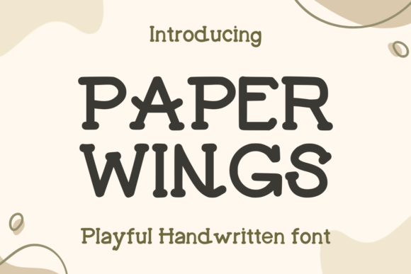 Paper Wings Font Download for Desktop