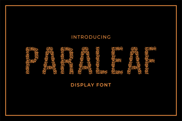 Paraleaf Font - Featured Image