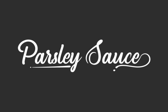 Parsley Sauce Font Download for Desktop