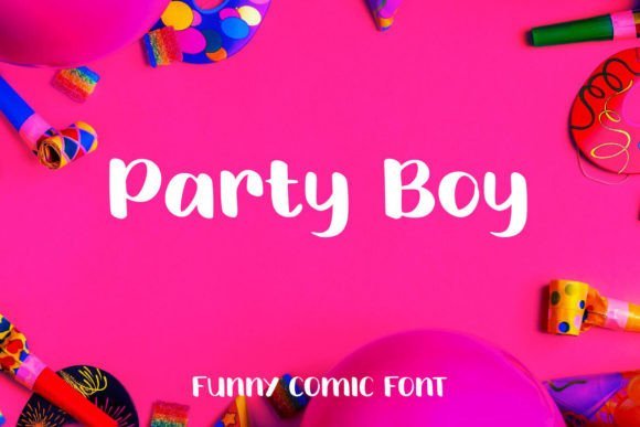 Party Boy Font Download for Desktop