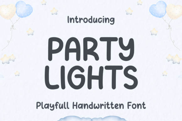 Party Lights Font - Featured Image
