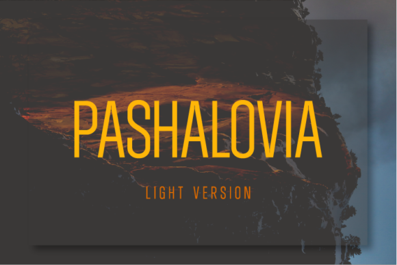 Pashalovia Light Font - Featured Image