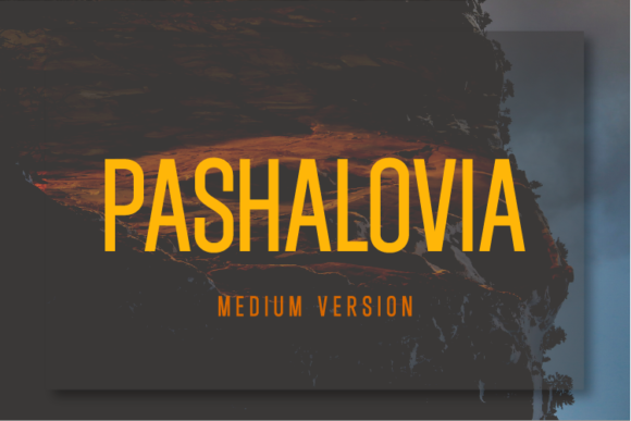 Pashalovia Medium Font - Featured Image