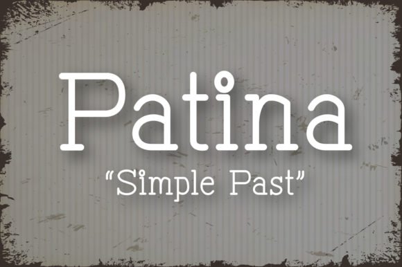 Patina Font - Featured Image
