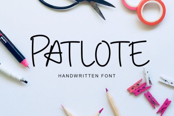Patlote Font - Featured Image