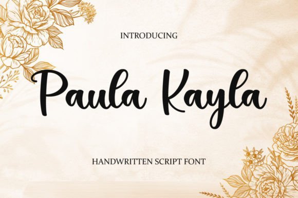 Paula Kayla Font Download for Desktop