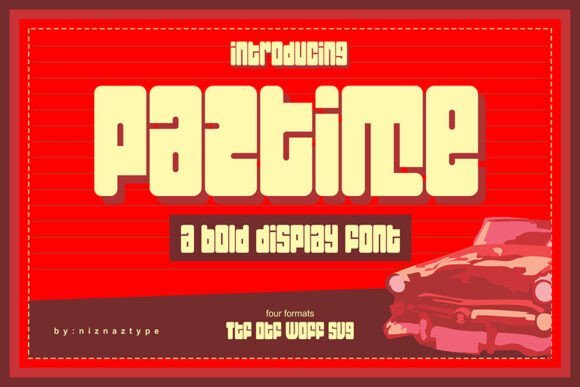 Paztime Font Download for Desktop