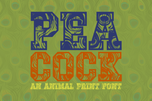 Peacock Font - Featured Image