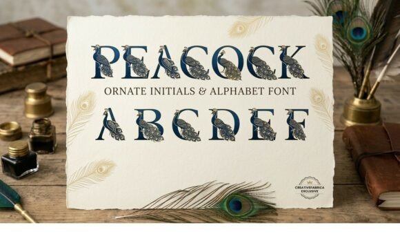 Peacock Ornate Font Download for Desktop