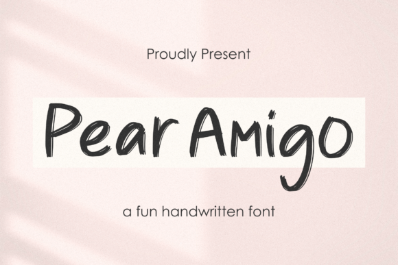 Pear Amigo Font - Featured Image